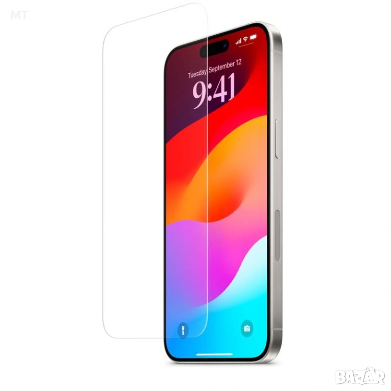 Стъклен протектор за iPhone 15 Pro Max, снимка 1