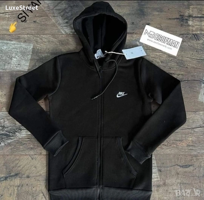 Ватиран Суичър - лого Бродирано 🤍 Nike , снимка 1