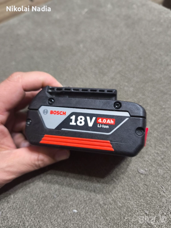 Батерия Bosch 4.0 Ah 100 лв, снимка 1