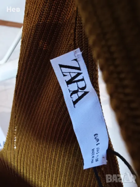 Рокля с един ръкав zara, снимка 1