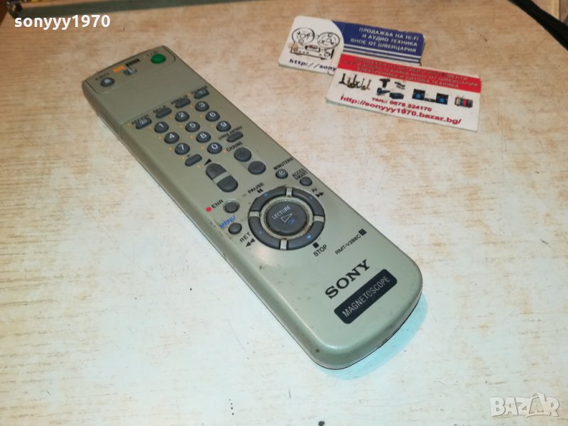SONY RMT-V288C REMOTE-ВНОС FRANCE 1712211951, снимка 1