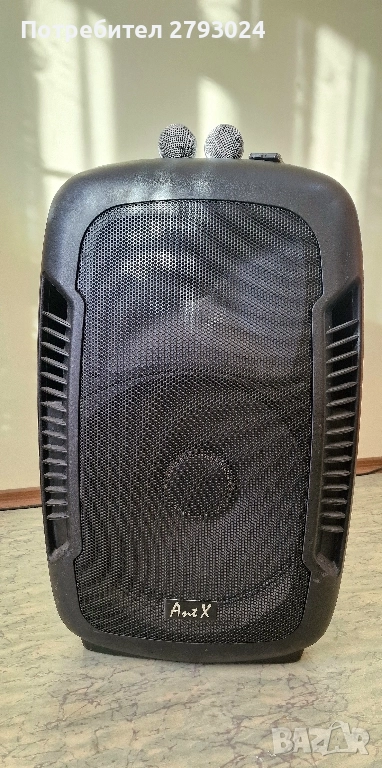 Караоке тонколона PS15-2U LED AntX, снимка 1