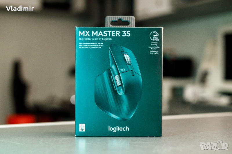 Мишка Logitech - MX Master 3S - Graphite, снимка 1
