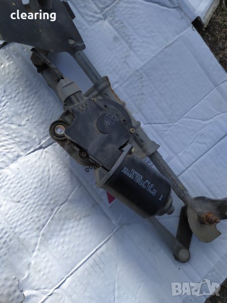 Механизъм с моторче за чистачки Тойота Ярис 99г., снимка 1