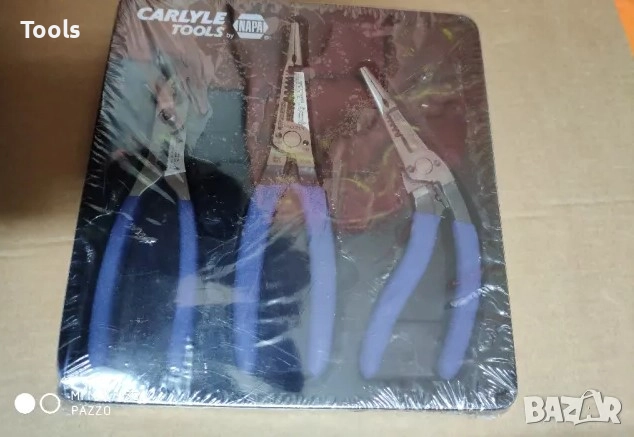CARLYLE TOOLS 3броя клещи за зачистване на кабели, снимка 1