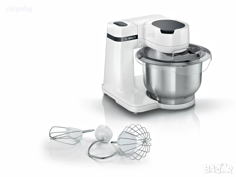Кухненски робот, Bosch MUMS2EW00 Kitchen machine, MUM Serie 2, 700 W, White, снимка 1