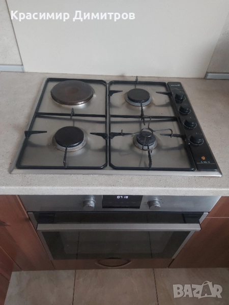 Котлони за вграждане 3 газови и 1 електрически 1500 w Edesa Испания много запазени., снимка 1