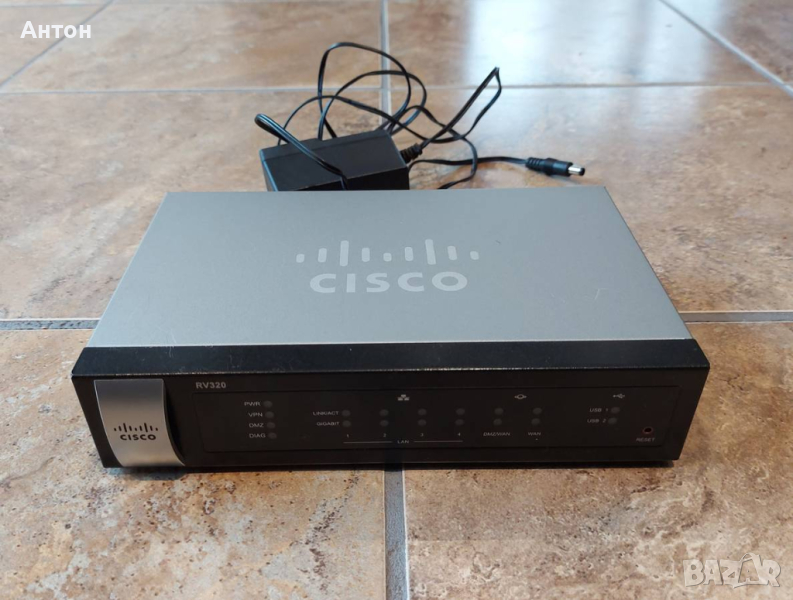 Cisco RV320 Dual Gigabit WAN VPN Router, снимка 1