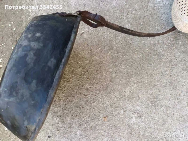 Много стар бакърен тиган, снимка 1
