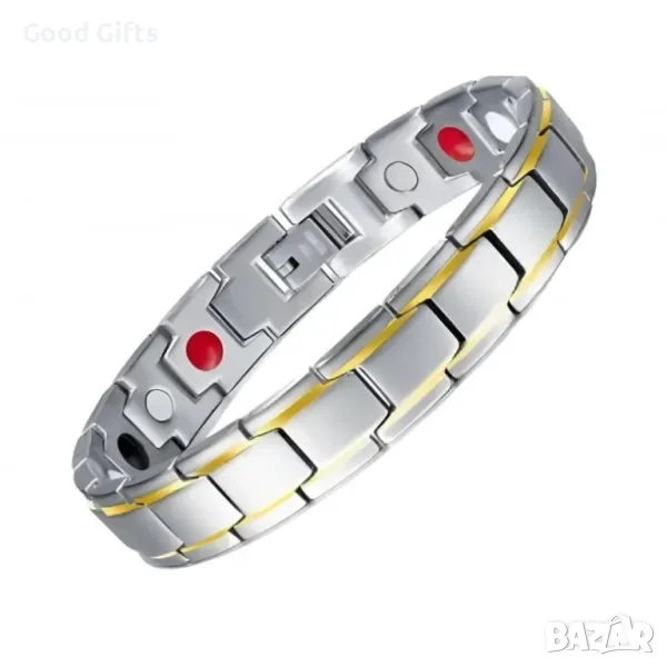 Магнитна гривна от Титан при високо кръвно налягане и отслабване, снимка 1