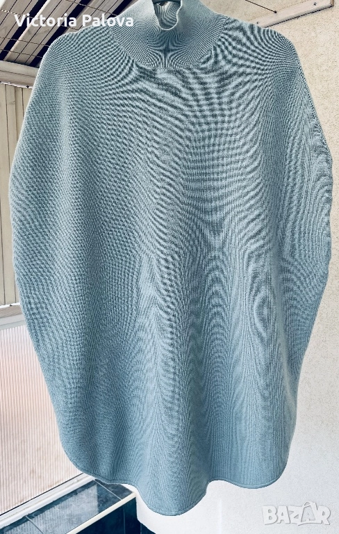 COS Швеция 100% вълна пуловер- кейп овърсайз, снимка 1