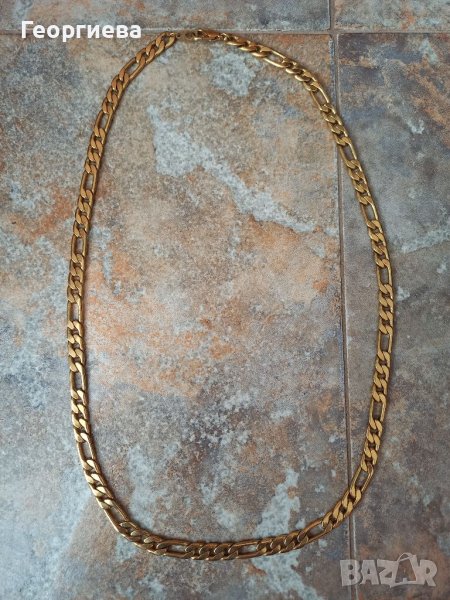 Жълт стоманен ланец/синджир, снимка 1