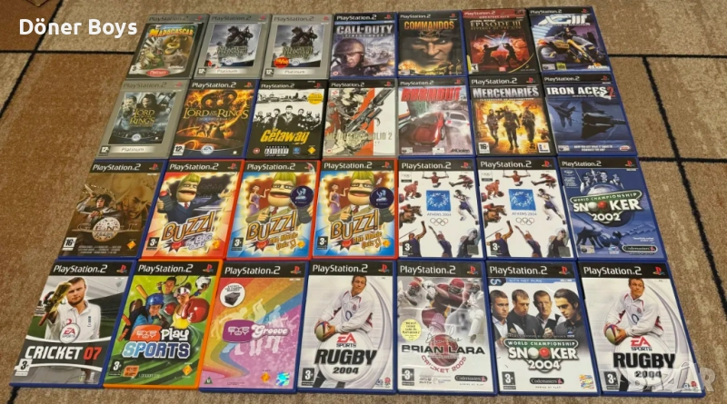 Игри за PlayStation 2 - METAL GEAR, CALL OF DUTY, BURNOUT и мн. други, снимка 1