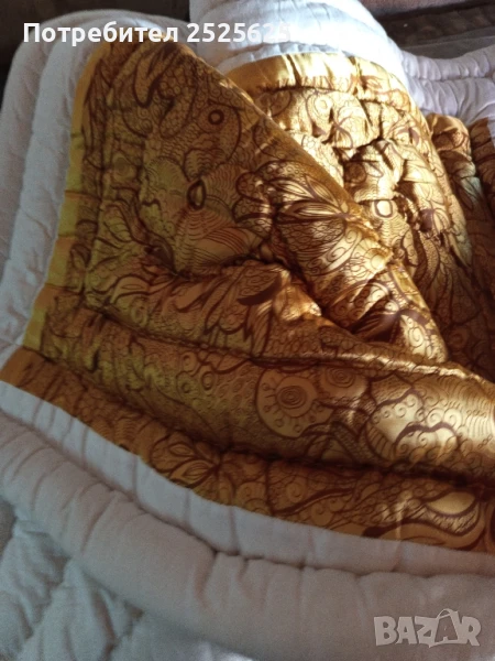 Двоен юрган,голям-неползван, снимка 1