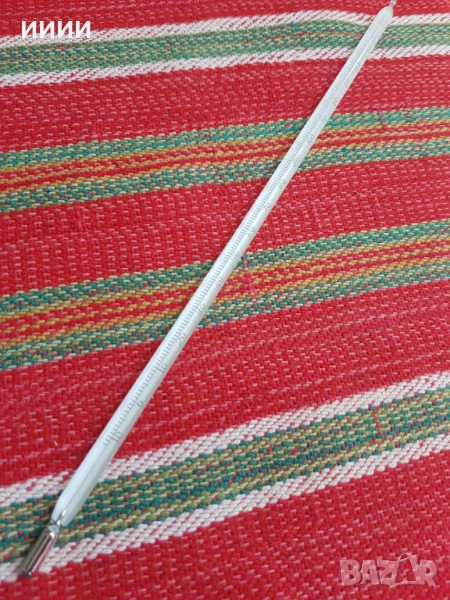 Живачен термометър от-12 до + 150 градуса, снимка 1