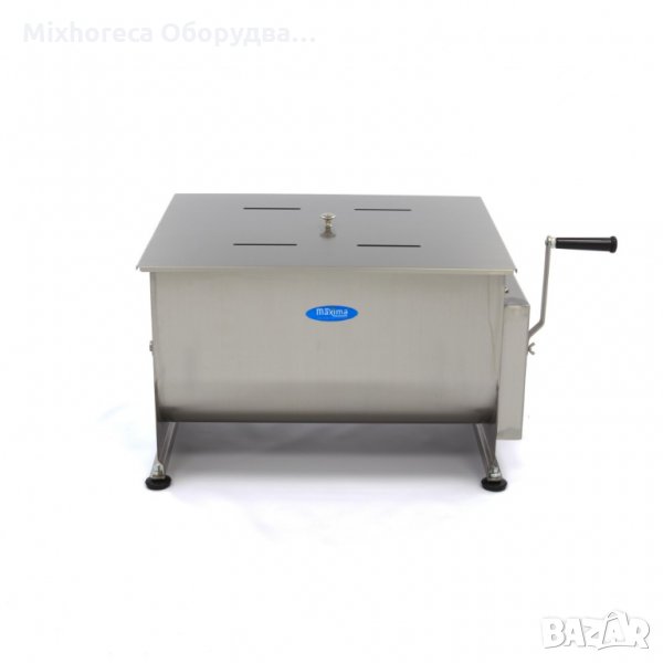 Ръчнен миксер за омесване на кайма 60 литра - двойна ос, снимка 1