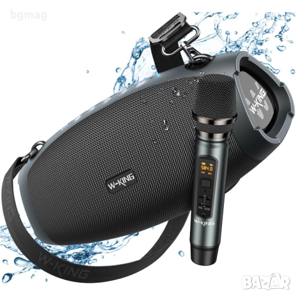 W-King X10 70W безжична Bluetooth тонколонка с безжичен микрофон, снимка 1