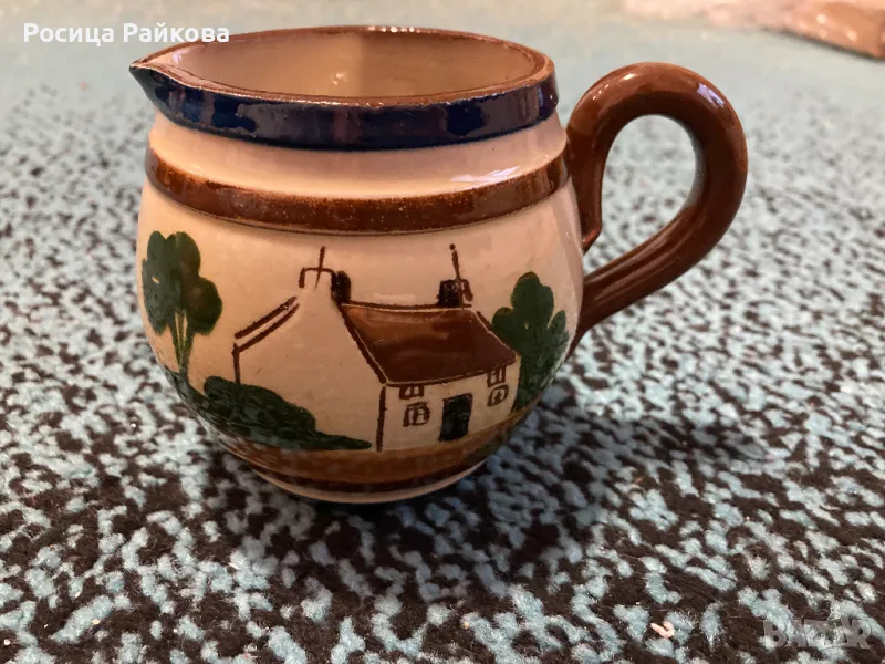 Винтидж Керамичен съд / каничка, снимка 1