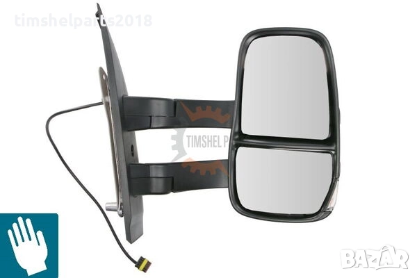 Ръчно Огледало "Дълго рамо" 2-PIN за Iveco Daily след 2014 год. - Пасажерска страна, снимка 1