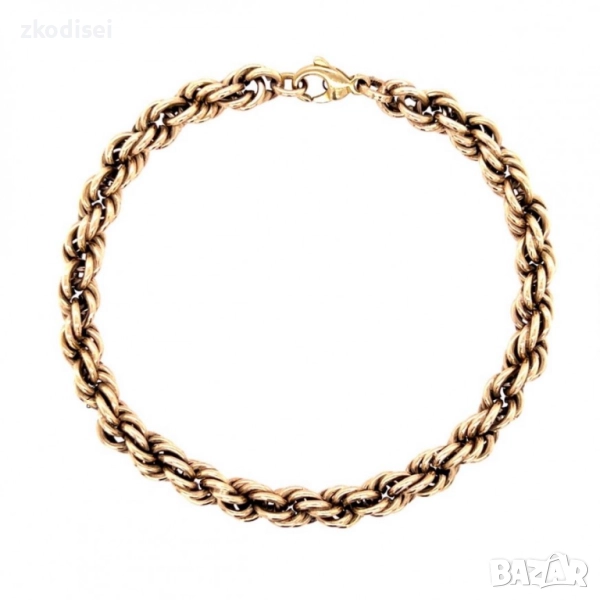 Златна дамска гривна 8,34гр. 20см. 8кр. проба:333 модел:17931-2, снимка 1