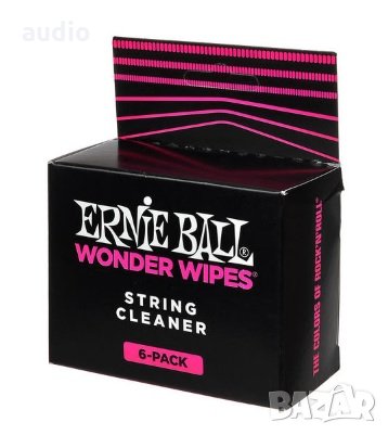 Ernie Ball wonder wipes string cleaner, снимка 1