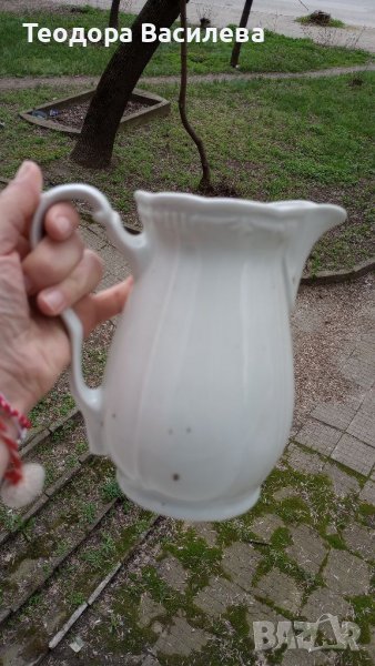 Бяла барокова кана 18см, снимка 1