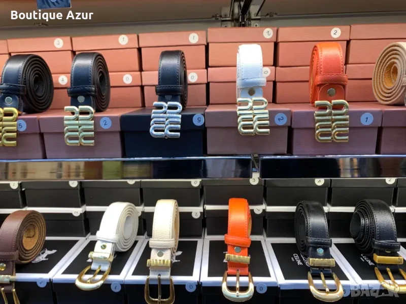 колани от естествена кожа в кутия miu miu celine  , снимка 1