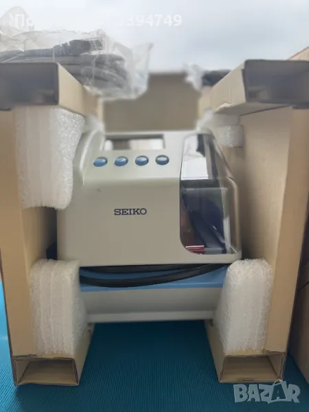 Електрически печат за дата и час Seiko TP-50, снимка 1