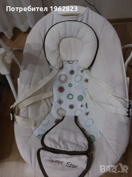 Детска електрическа люлка, снимка 1