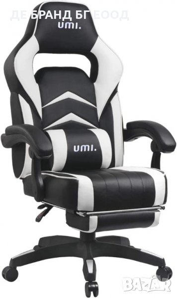 Офис стол / геймърски стол GTF39-WHITE, снимка 1