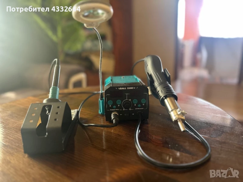 Поялник + пистолет за горещ въздух , снимка 1