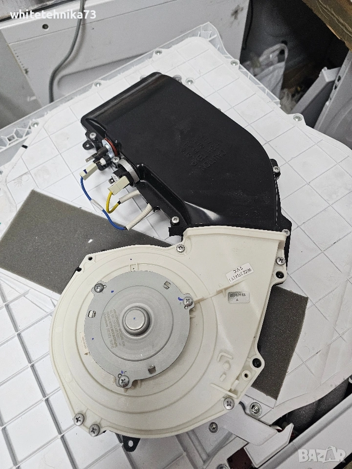 Турбина с нагревател от пералня със сушилня Lg, снимка 1