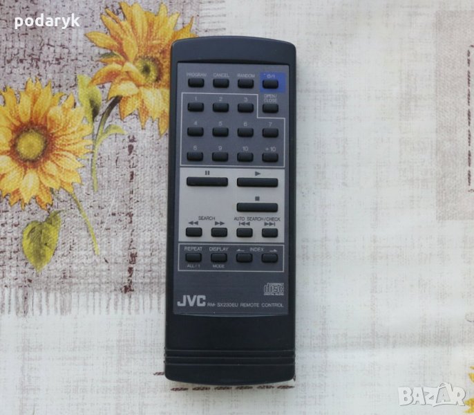 Original JVC RM-SX230EU Remote Control, снимка 1