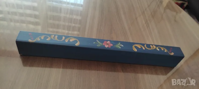 Ретро кутия за съхранение на куки за плетене+ 21 бр.  куки, снимка 1