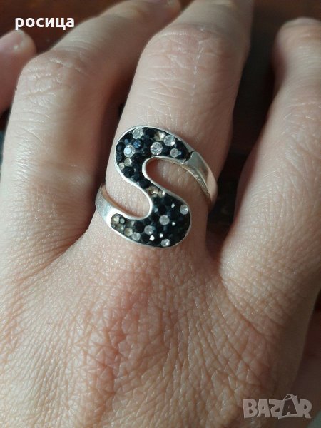 Масивен сребърен пръстен , снимка 1