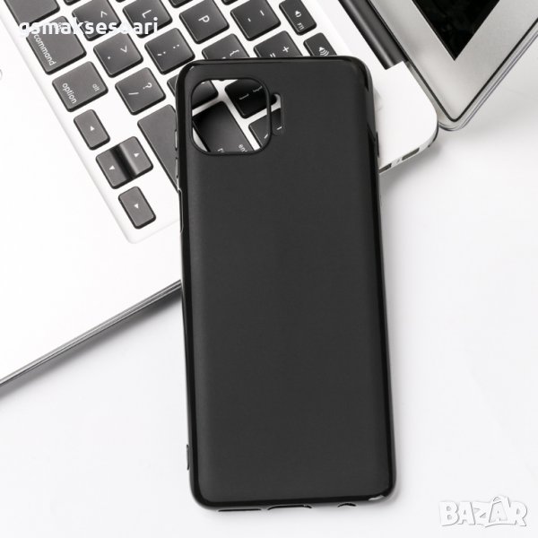 Motorola Moto G 5G Plus - Черен Силиконов Кейс Гръб MATT, снимка 1