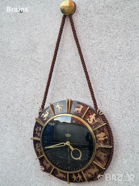 Немски Стенен Часовник OUFLO Зодиак Седмичен, снимка 1