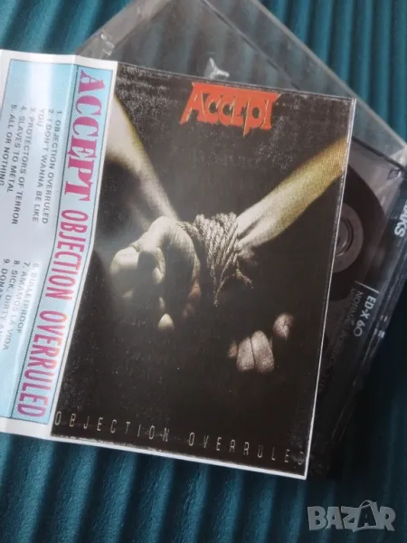 Accept – Objection Overruled - аудио касета музика, снимка 1