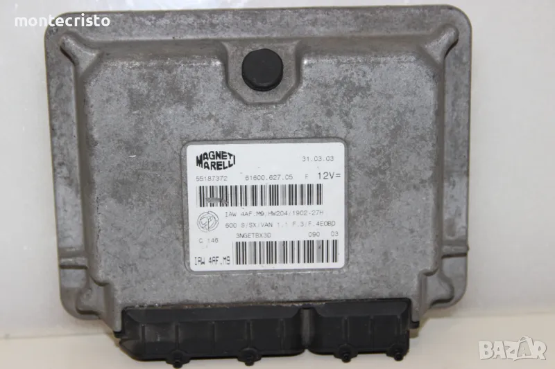 Моторен компютър Fiat Seicento (1998-2010г.) 55187372 / 6160062705 / IAW4AFM9 / IAW 4AF.M9, снимка 1