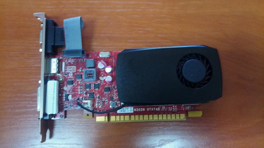 Видеокарта DELL nVidia GeForce GTX 745 4096MB DDR3 128-bit DVI VGA