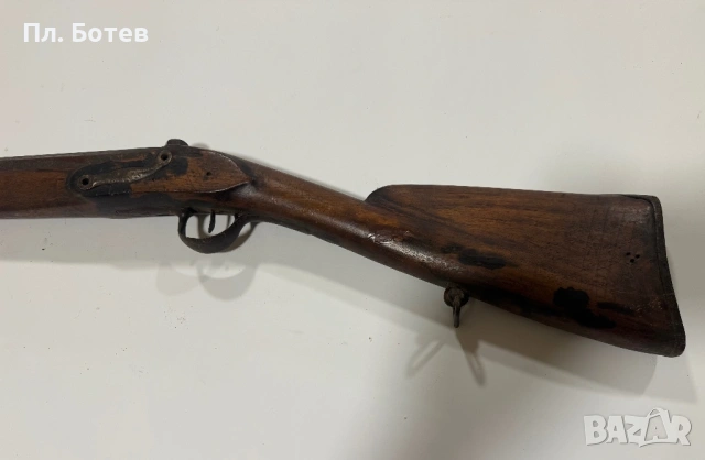 Стара кремъчна/капсулна пушка, снимка 8 - Антикварни и старинни предмети - 53976758