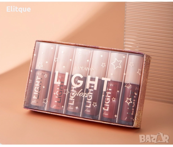 Комплект от 6 броя гланц за устни с цвят, снимка 17 - Други - 52832039