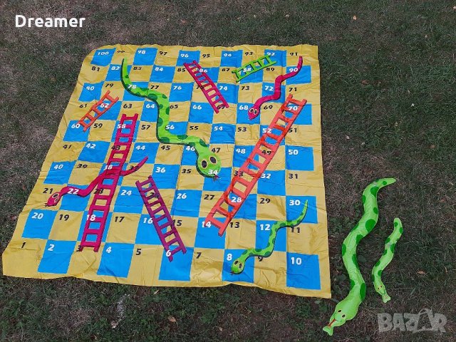 Голяма игра 150×150, Не се сърди човече и игра на змии, снимка 8 - Игри и пъзели - 29997099