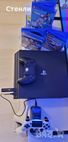 Sony PlayStation 4 Pro 1TB (CUH-7016B), снимка 5 - PlayStation конзоли - 56046609