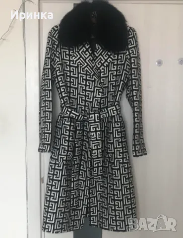  BALMAIN eлегантно дамско палто НОВО , снимка 2 - Палта, манта - 43295212