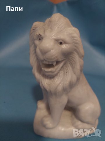 Страхотна мраморна скулптура на лъв, снимка 10 - Други ценни предмети - 39487465
