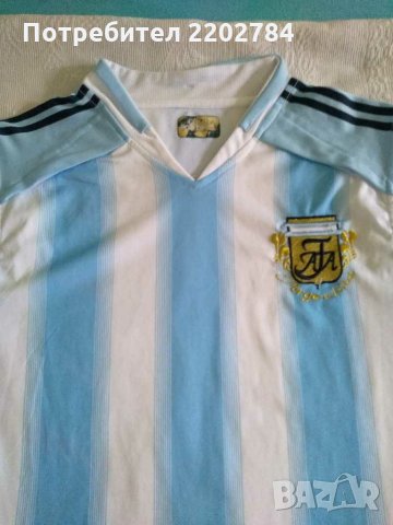 Страхотен потник на националния по футбол Аржентина,Argentina, снимка 2 - Фен артикули - 29731138