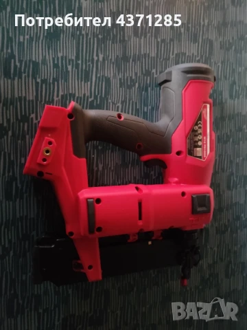 Акумулаторен такер Milwaukee M18FN18GS-0X, 18 V, 0°, 25 - 64 мм, без батерия и зарядно, снимка 10 - Други инструменти - 51411597