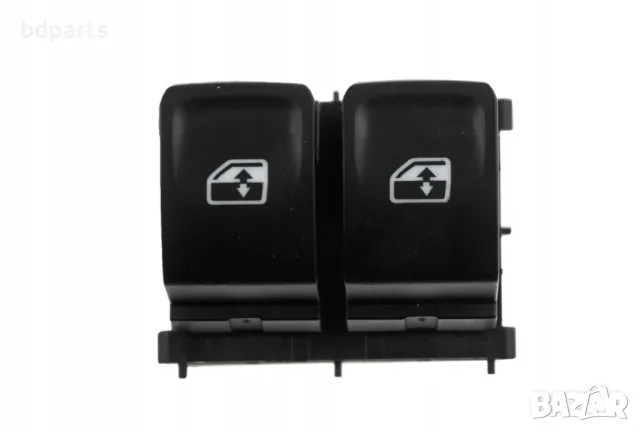 Бутон ключ за стъкла, Volkswagen, VW Golf 7, Crafter, Черен, снимка 2 - Части - 56141782