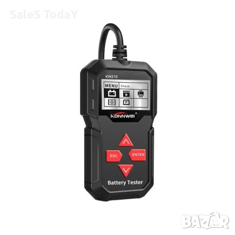 Тестер за акумулатори, KONNWEI, 12V,, снимка 3 - Аксесоари и консумативи - 42336135